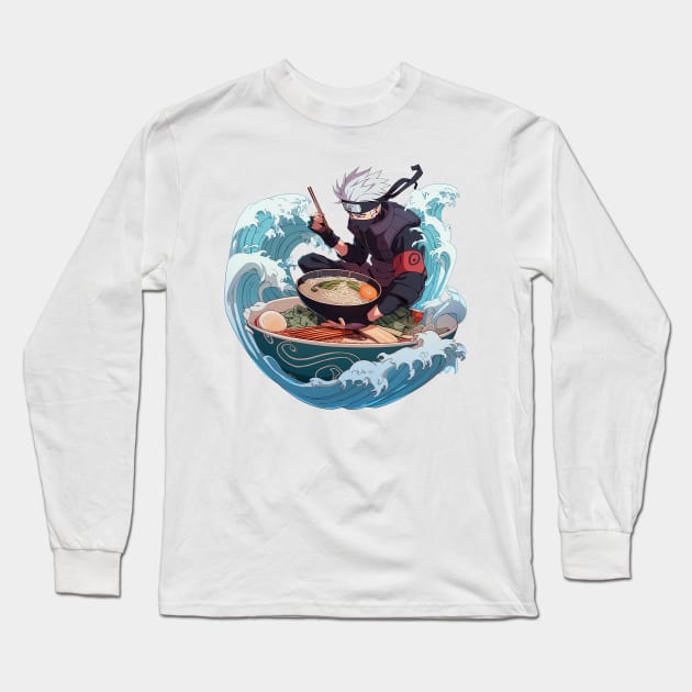 kakashi Long Sleeve T-Shirt by weirdesigns